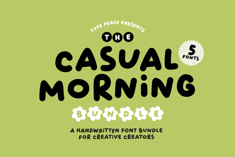 Casual Morning Font