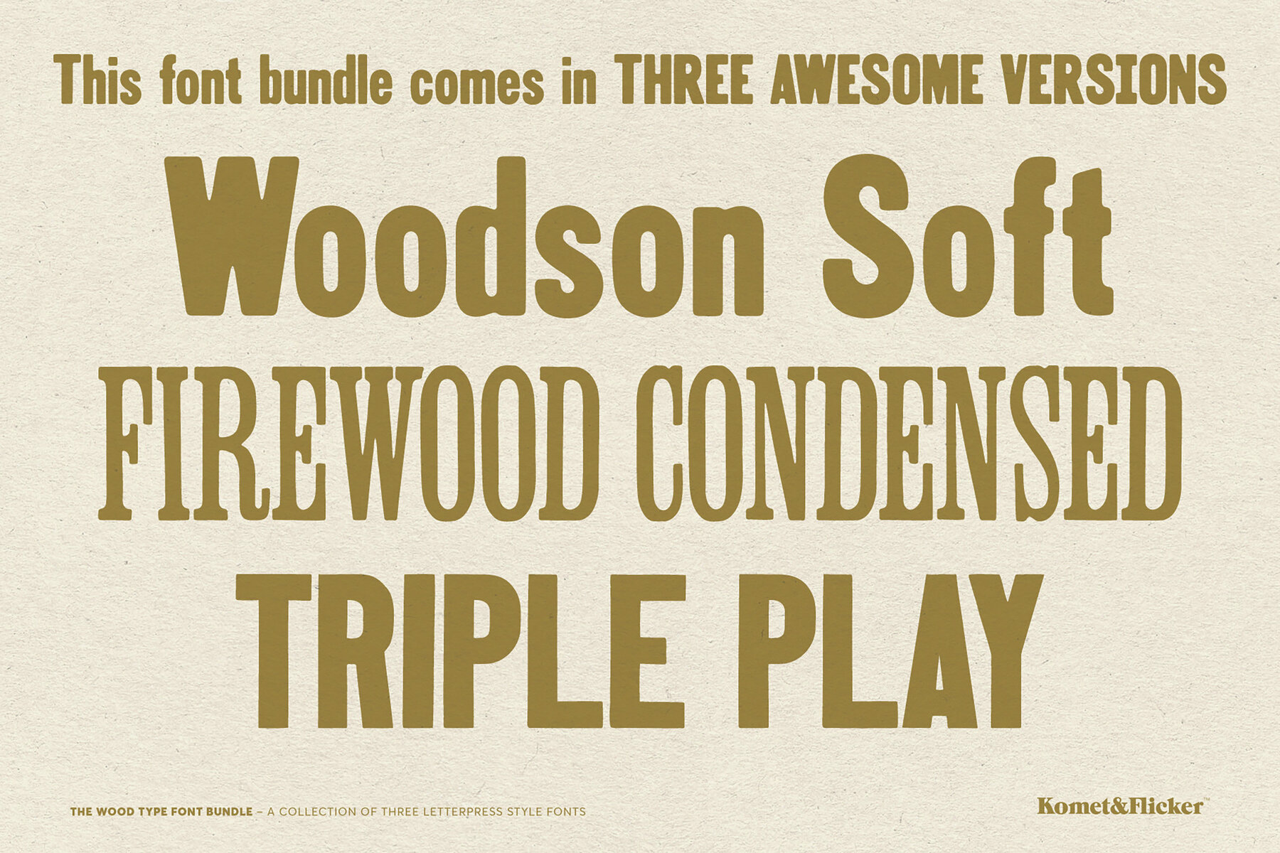 The Wood Type Bundle 12