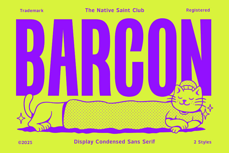 Barcon Font