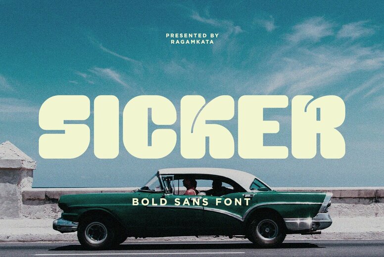 Sicker Font