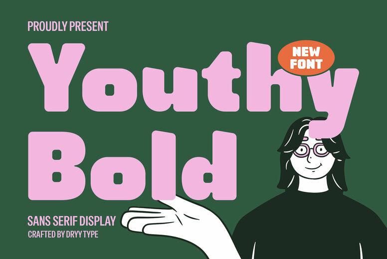 DT Youthy Bold Font