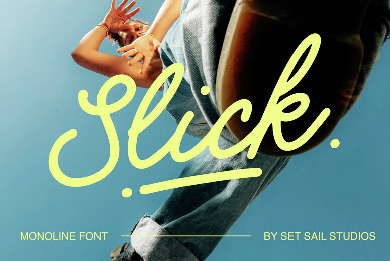 Slick Script Font