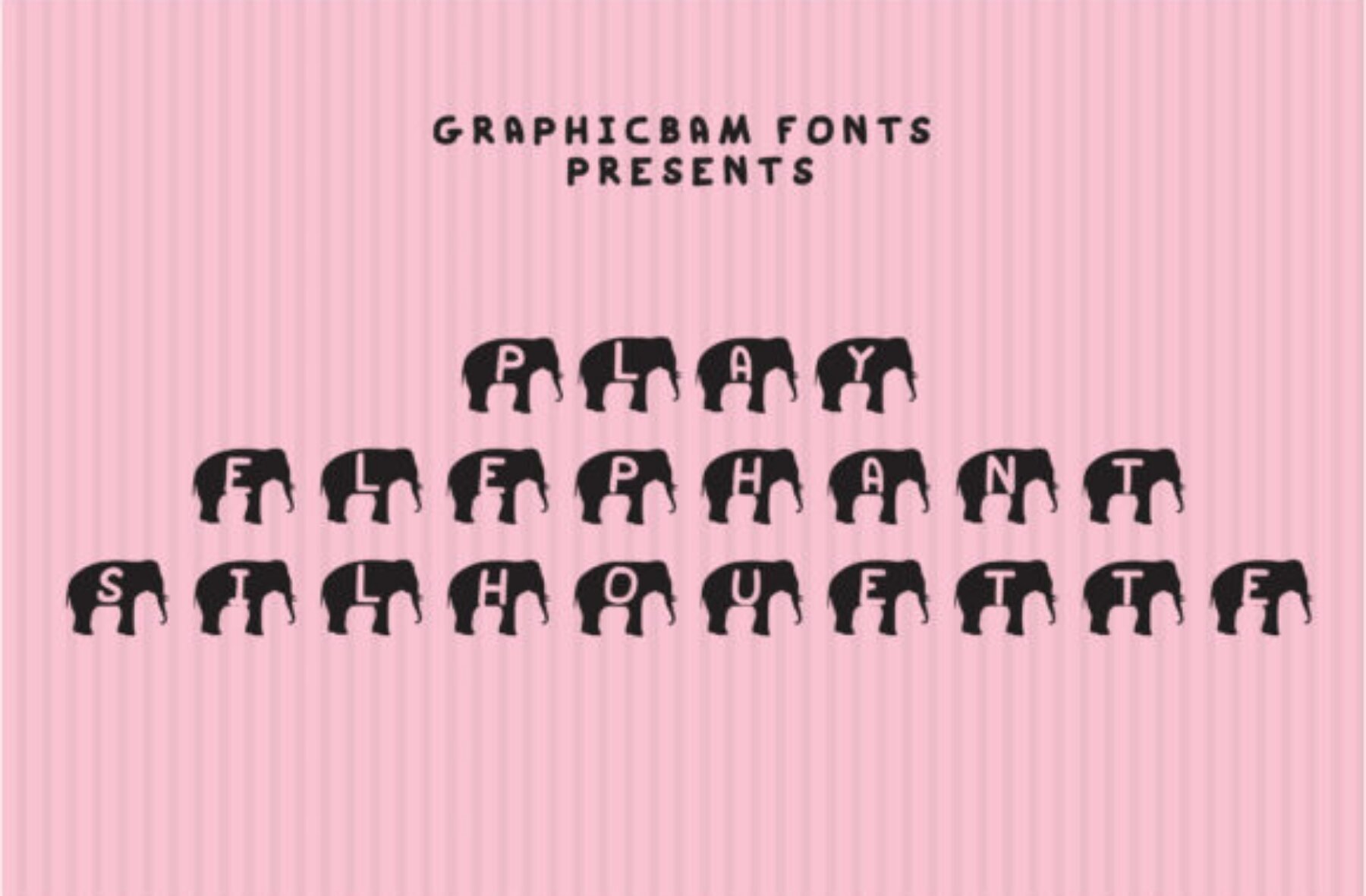 Play Elephant Silhouette 1