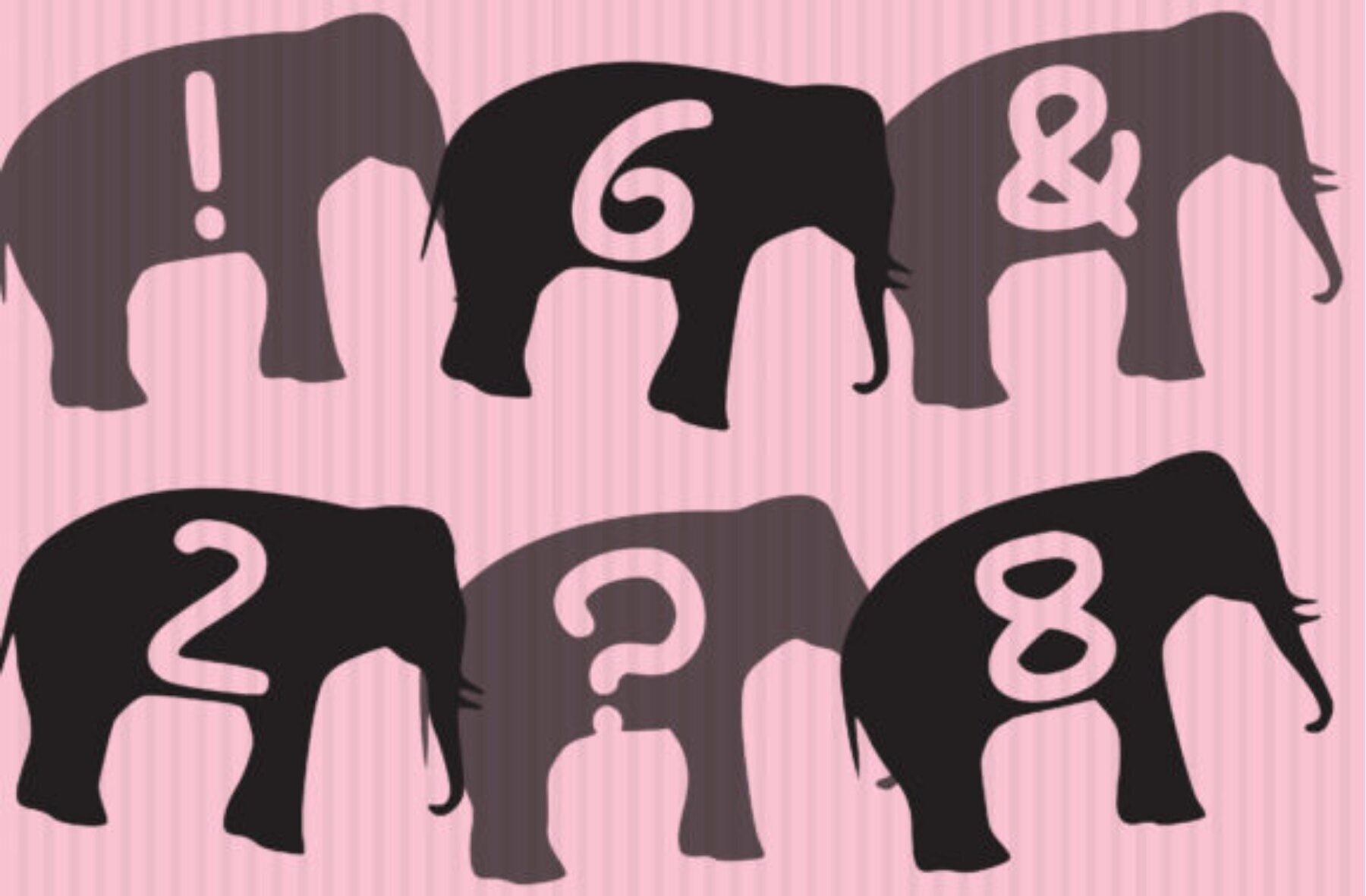 Play Elephant Silhouette 2