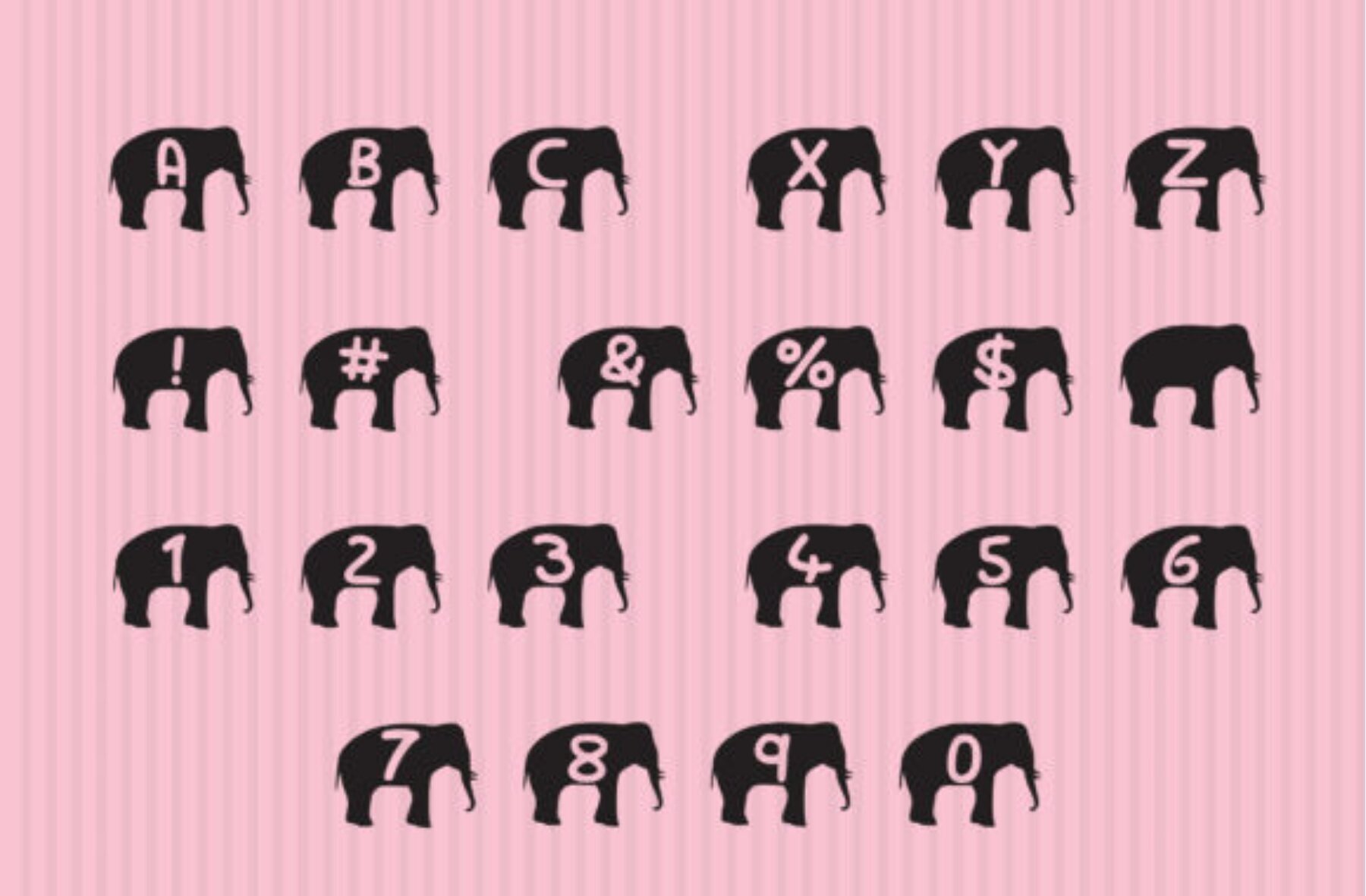 Play Elephant Silhouette 3