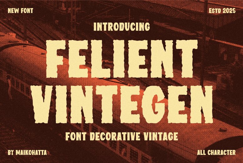 Felient Vintegen Font