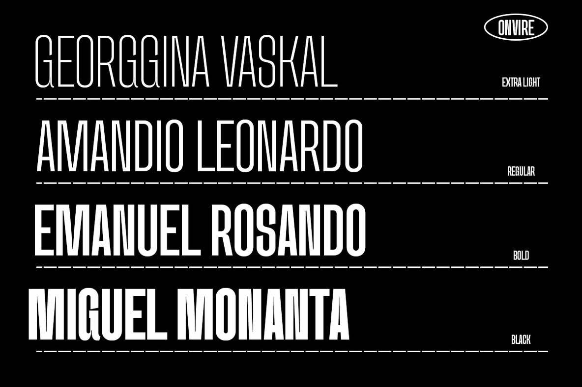 Onvire Family Condensed 6