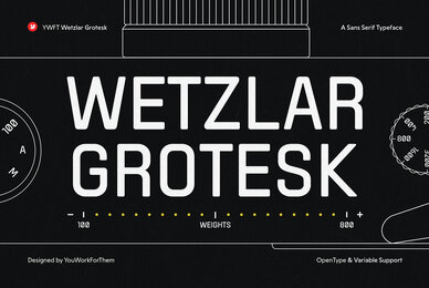 YWFT Wetzlar Grotesk
