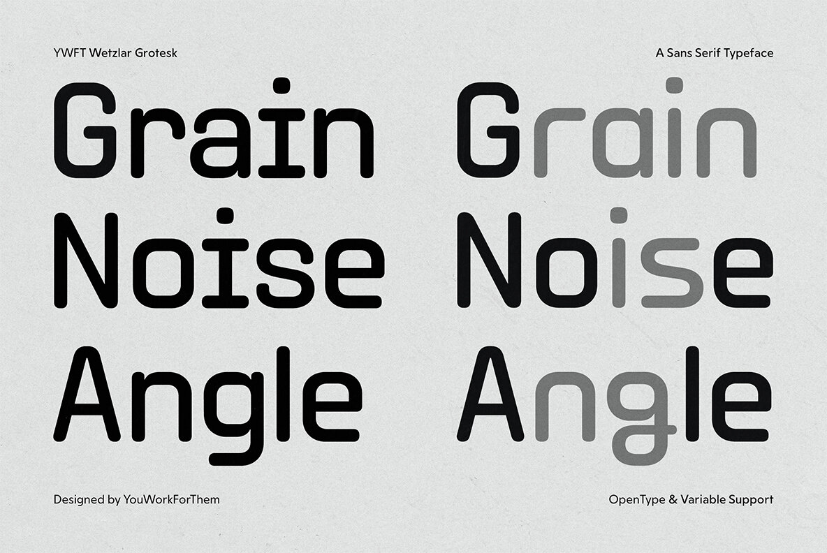 YWFT Wetzlar Grotesk 9