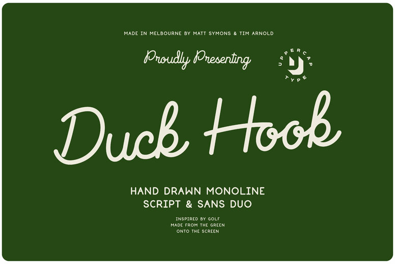 Duck Hook Font