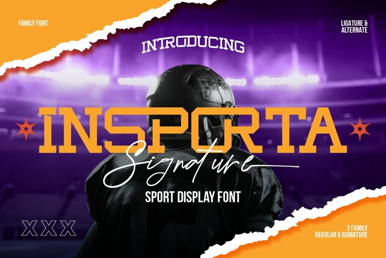 Insporta Signature Font