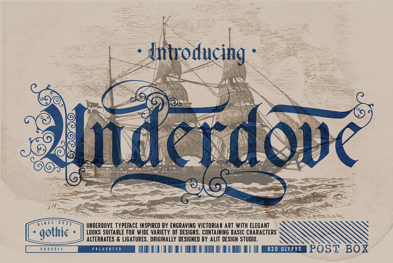 Underdove Font