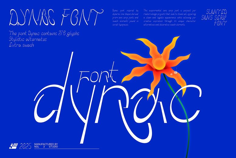 Dynac Font