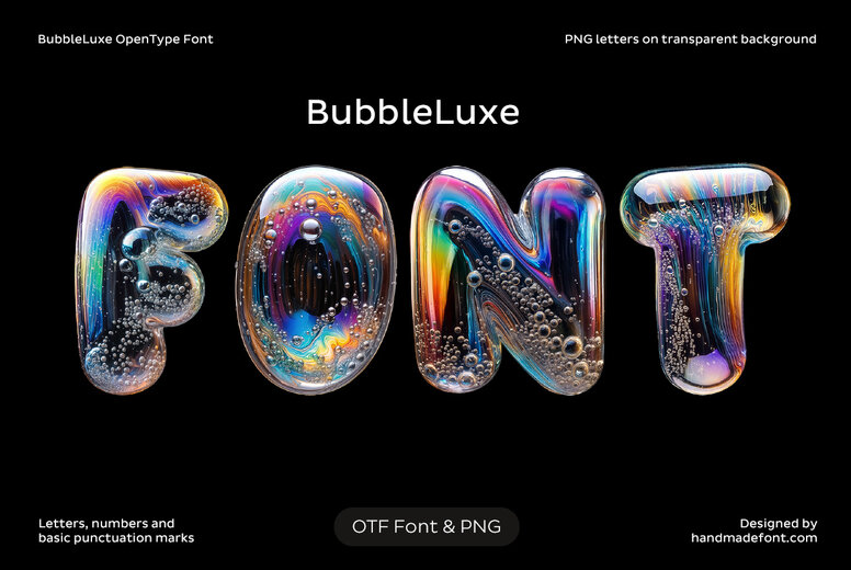 Bubble Luxe Font