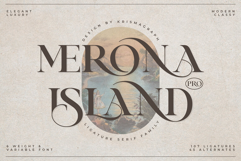 Merona Island Pro Font