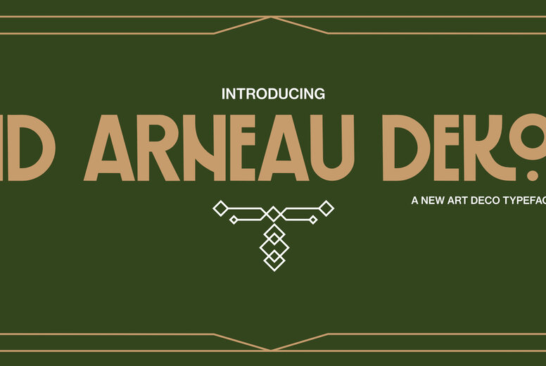 ID Arneau Deko Font