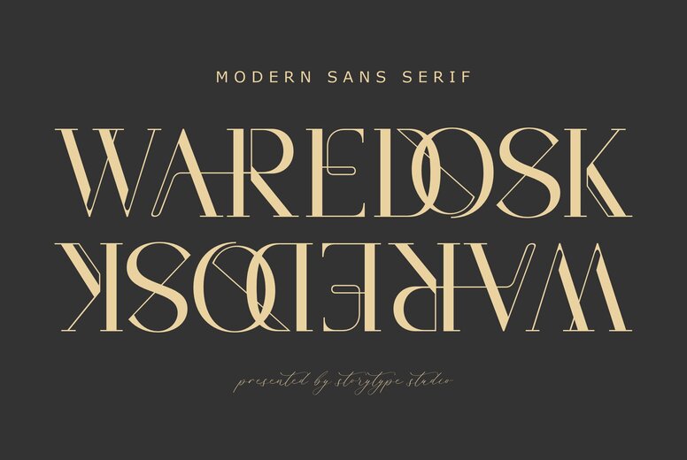 Waredosk Font