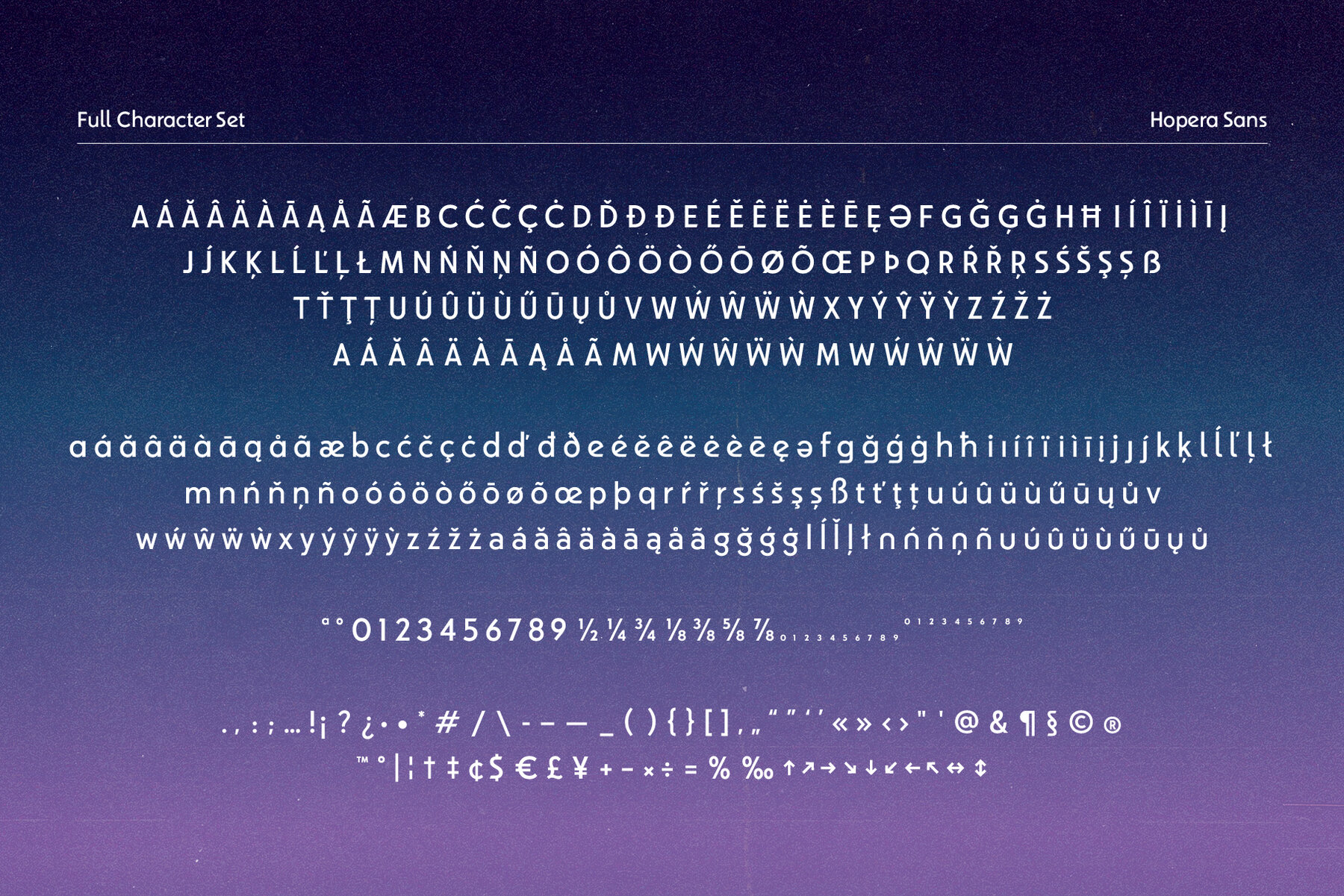 Hopera Sans 7