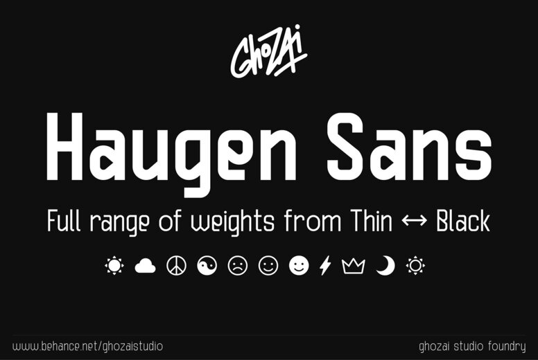 Haugen Sans Font