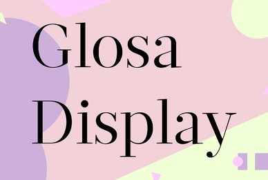 Glosa Display