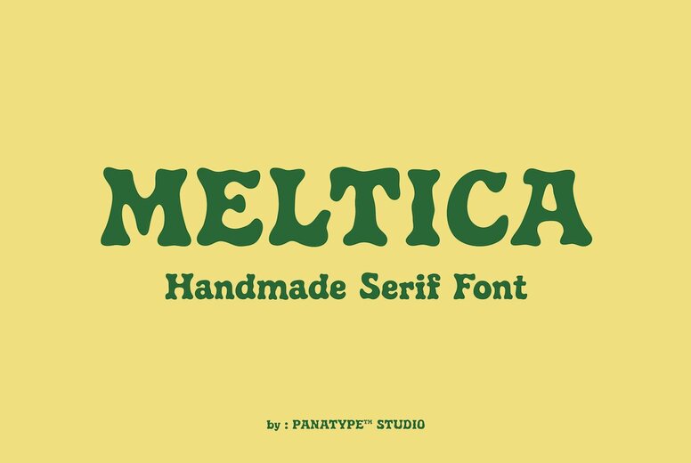 Meltica Font