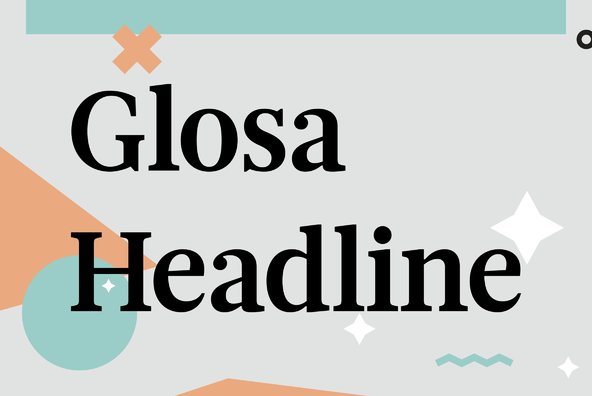 Glosa Headline Glosa Headline