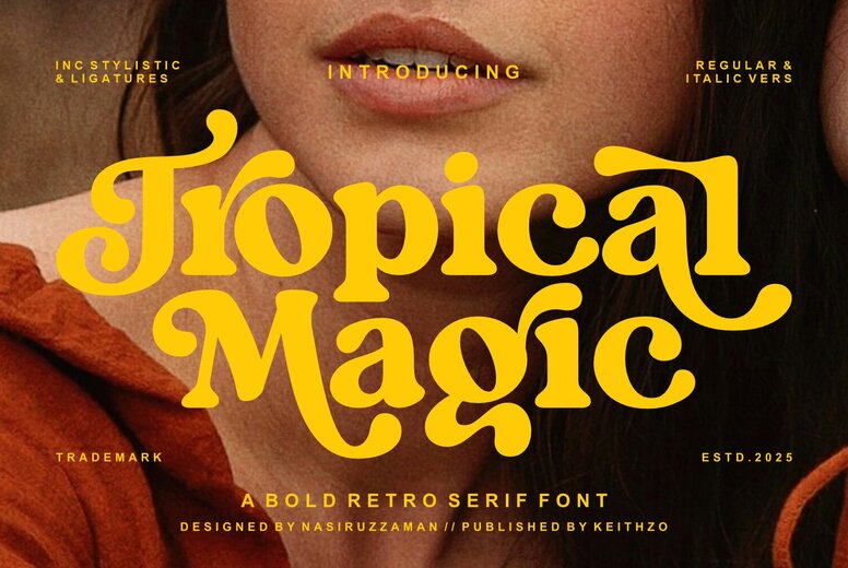 Tropical Magic Font