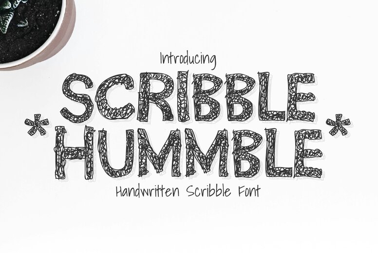 Scribble Hummble Font
