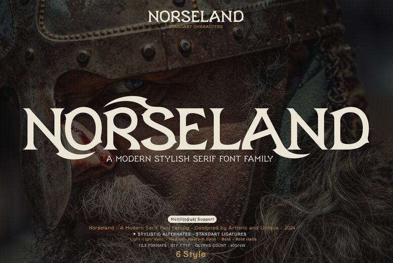 Norseland Font