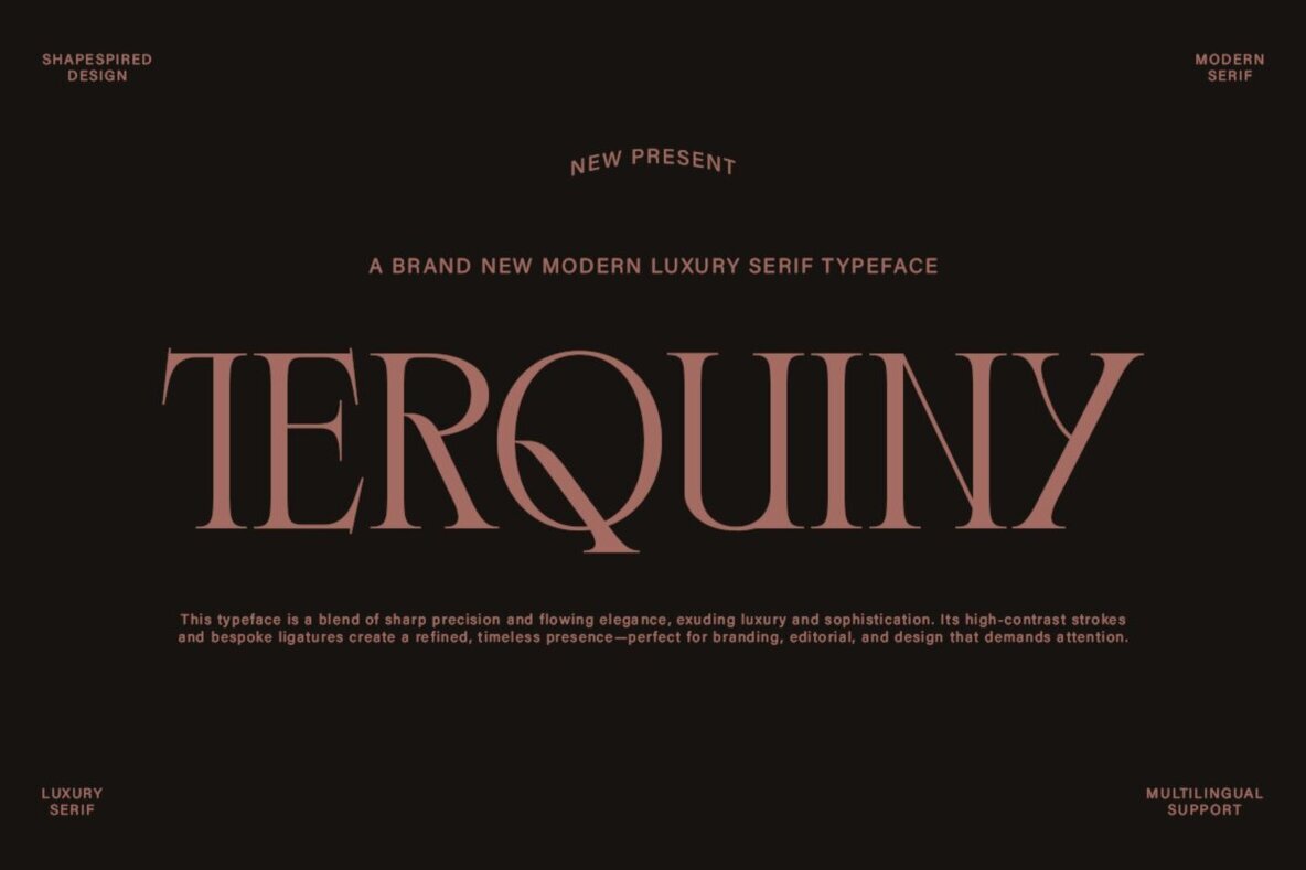 Terquiny Font 1