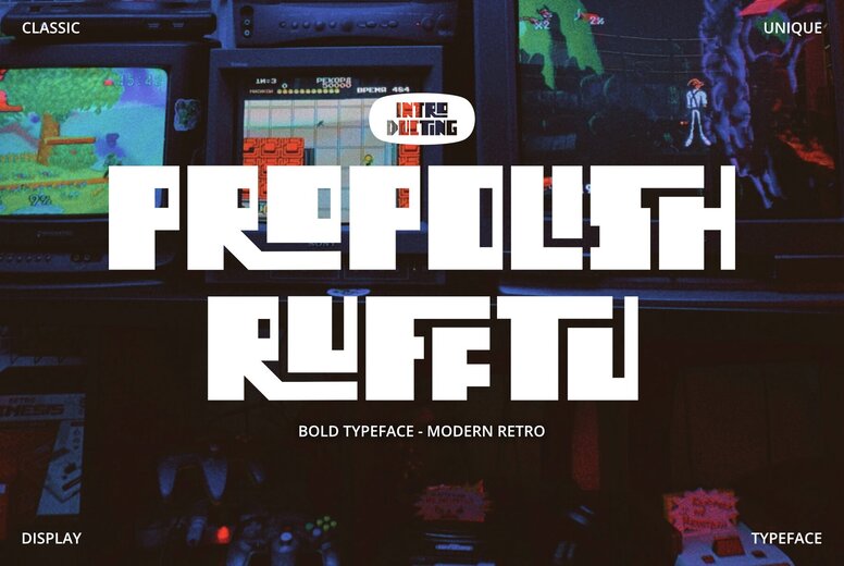 Propolish Rufftu Font