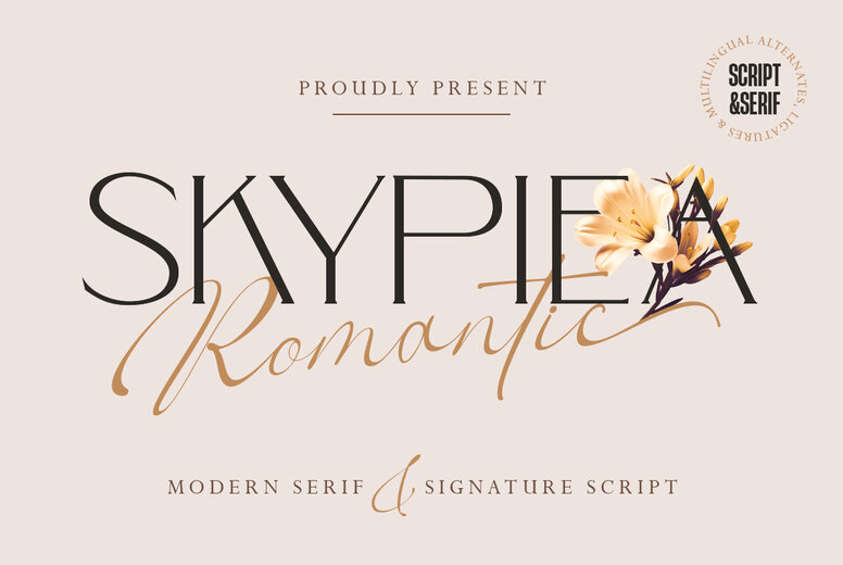 Skypiea Romantic Font
