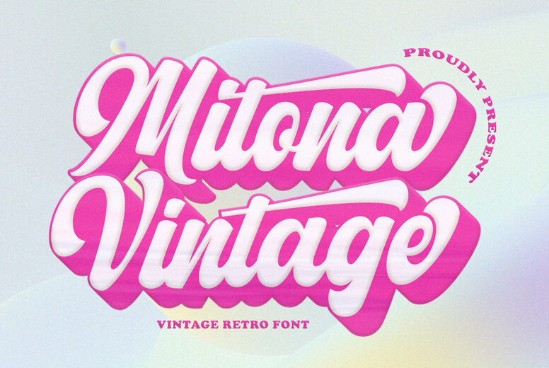 Mitona Vintage Font