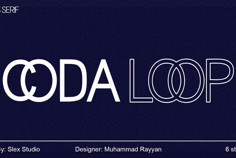 Coda Loop Font