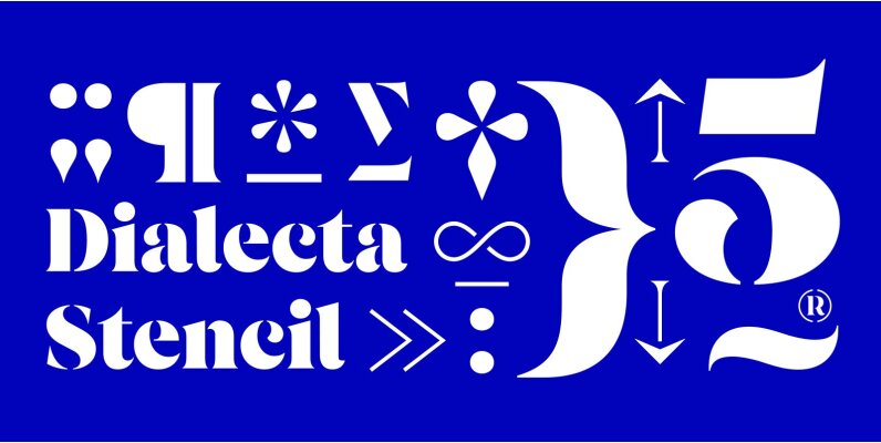 Dialecta Stencil