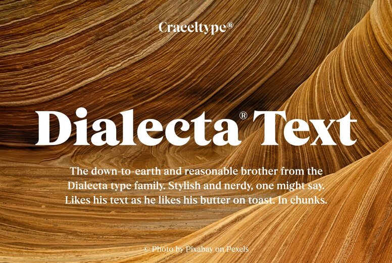 Dialecta Text Font