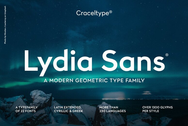 Lydia Sans Font