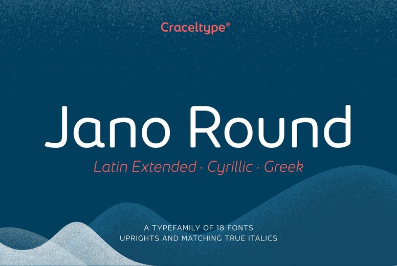 Jano Round Font