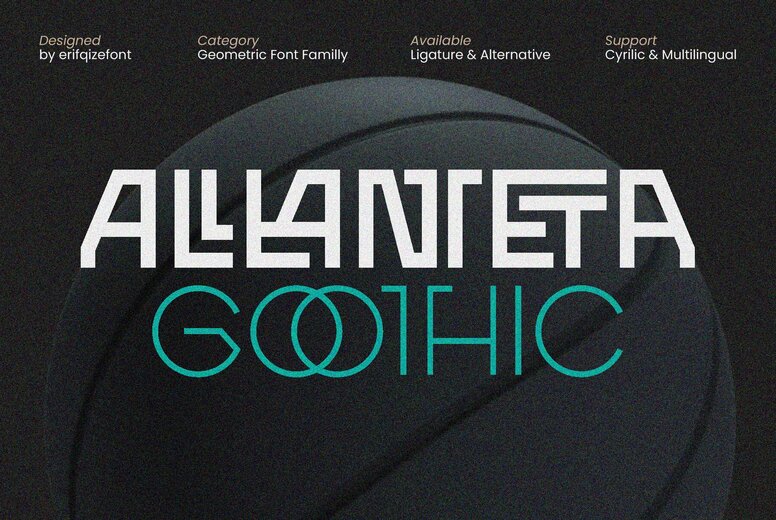 ERF Alanteta Gothic Font