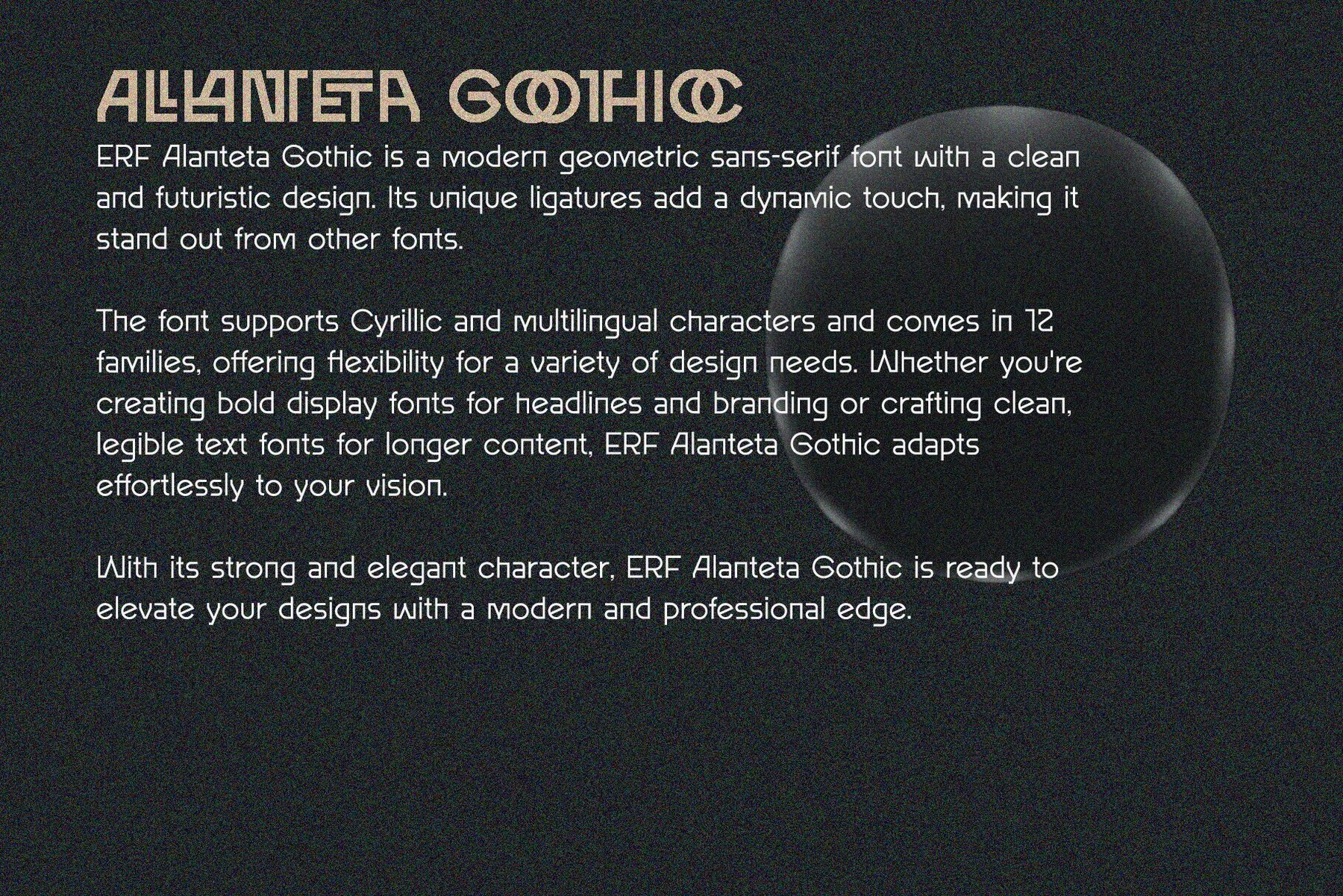 ERF Alanteta Gothic 11