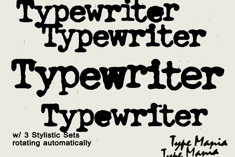 Typewriter TM Font