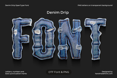 Denim Drip