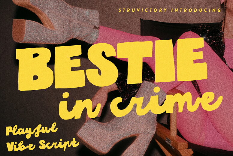 Bestie In Crime Font