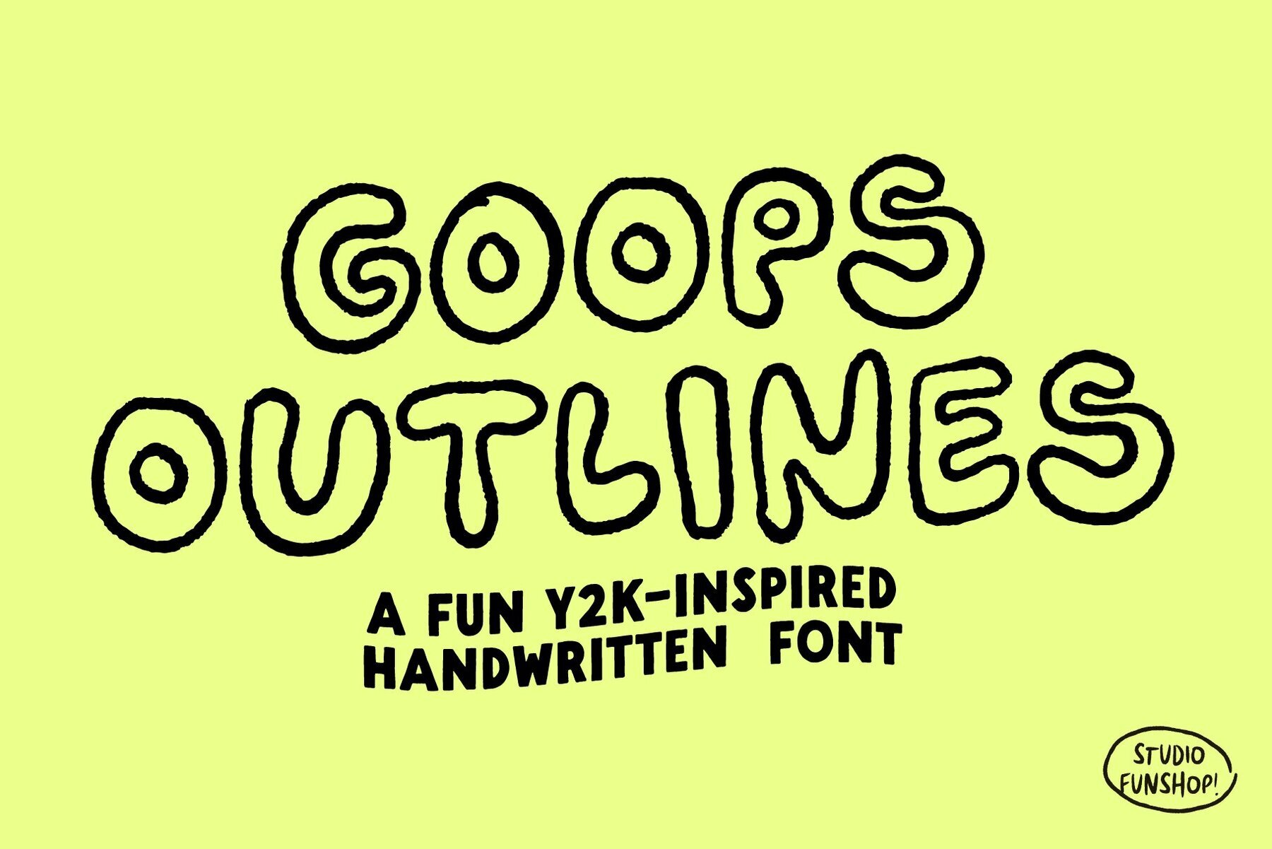 Goops Outlines 1