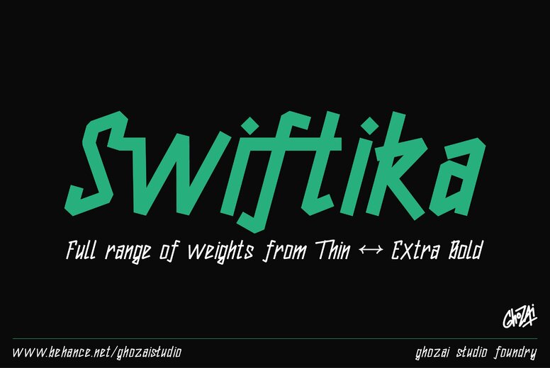 Swiftika Font