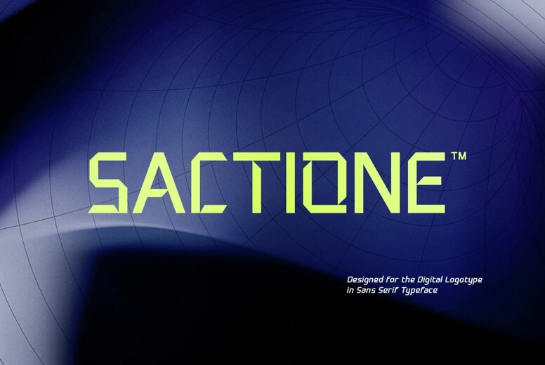 Sactione Font