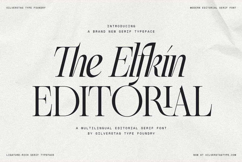 SLTF The Elfkin Editorial Font