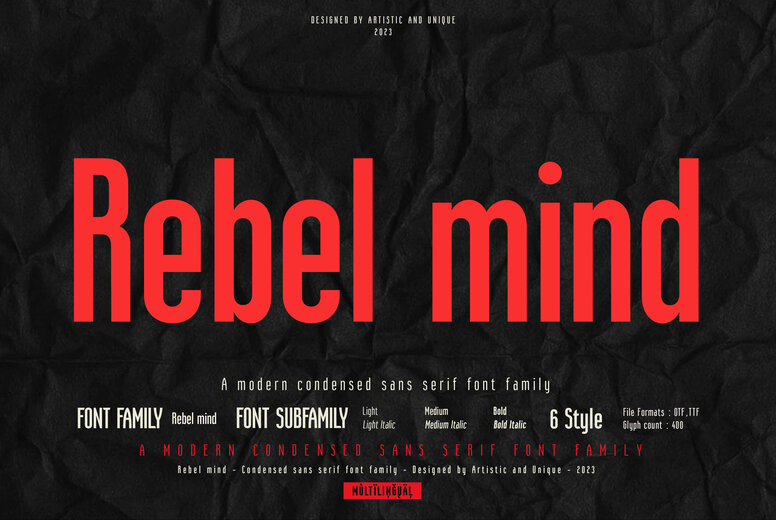 Rebel mind Font