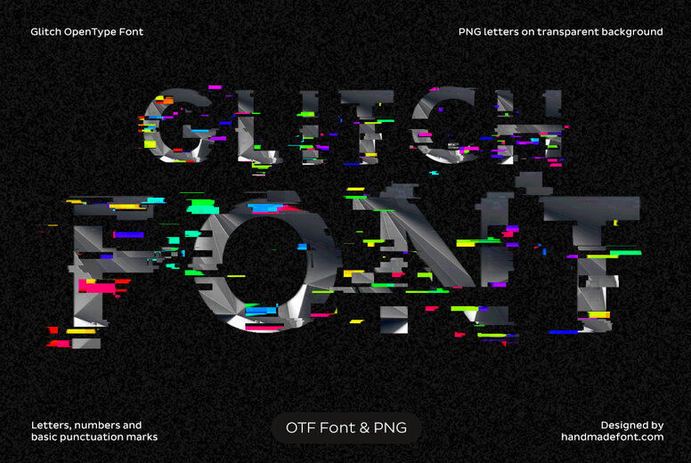 Glitch Font