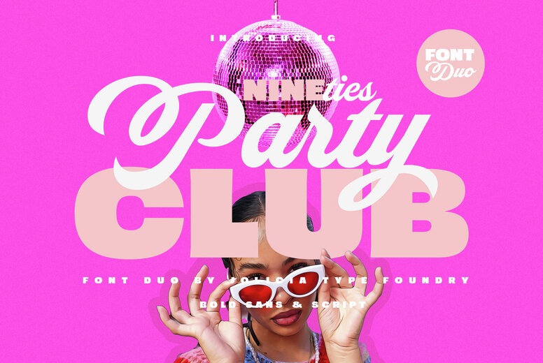 Nineties Party Club Font